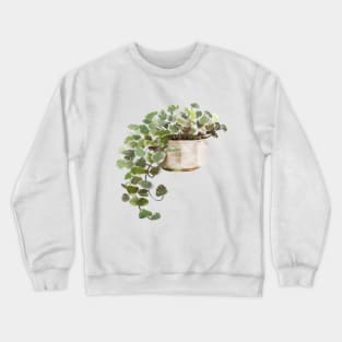 String of Hearts Succulent House Plant Crewneck Sweatshirt